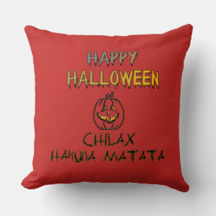 Coussin Refroidissez et détendez-vous Happy Halloween Coll