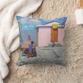 Coussin Refuge de De African Queen de ping-pong (Couverture)