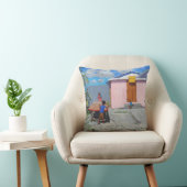 Coussin Refuge de De African Queen de ping-pong (Chaise)