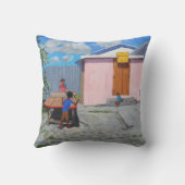 Coussin Refuge de De African Queen de ping-pong (Verso)