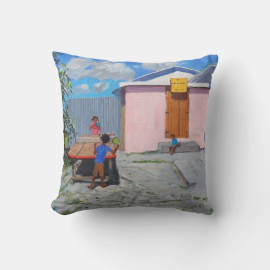 Coussin Refuge de De African Queen de ping-pong (Recto)