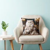 Coussin Regal Cat à Gown (Chaise)