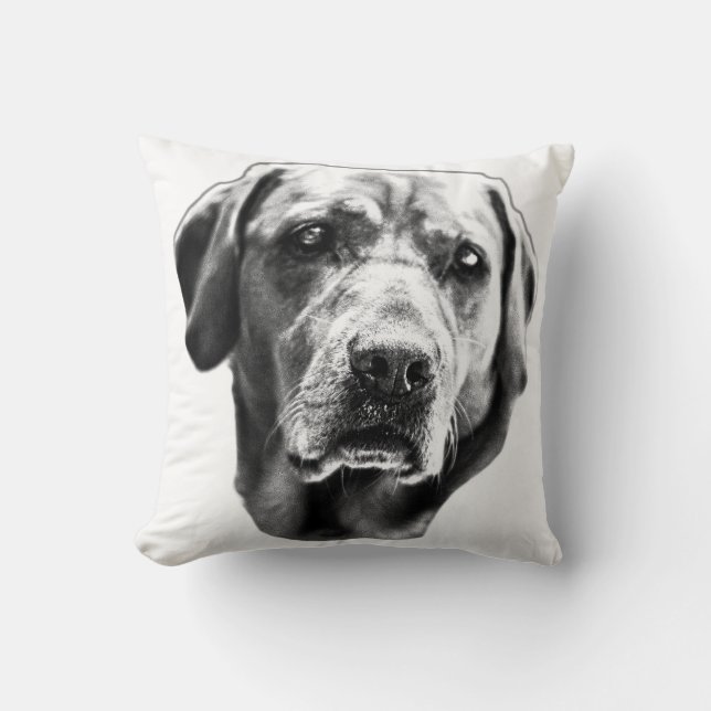 Coussin Regard de coeur de récolte (Recto)