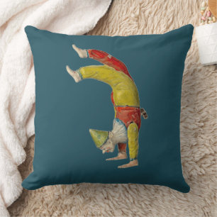 Coussin "Regarde-moi faire un handstand"/artiste de type c