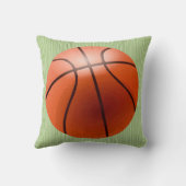 Coussin Registre de naissance des garçons de basket-ball A (Verso)