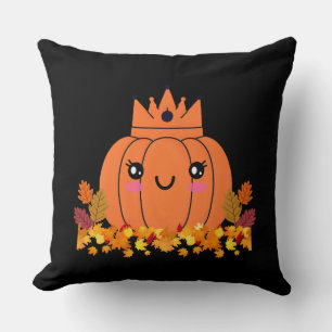 Coussin Reine citrouille Chemise Halloween esthétique Au