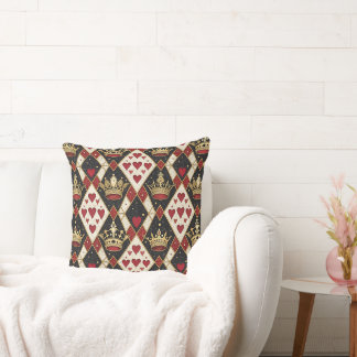 Coussin Reine de Cœur