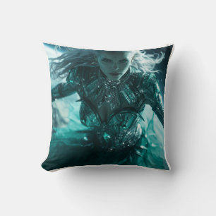 Coussin Reine de la nébuleuse émeraude – Armure de cristal