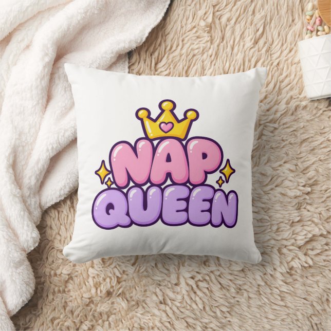 Coussin Reine de la sieste (Couverture)