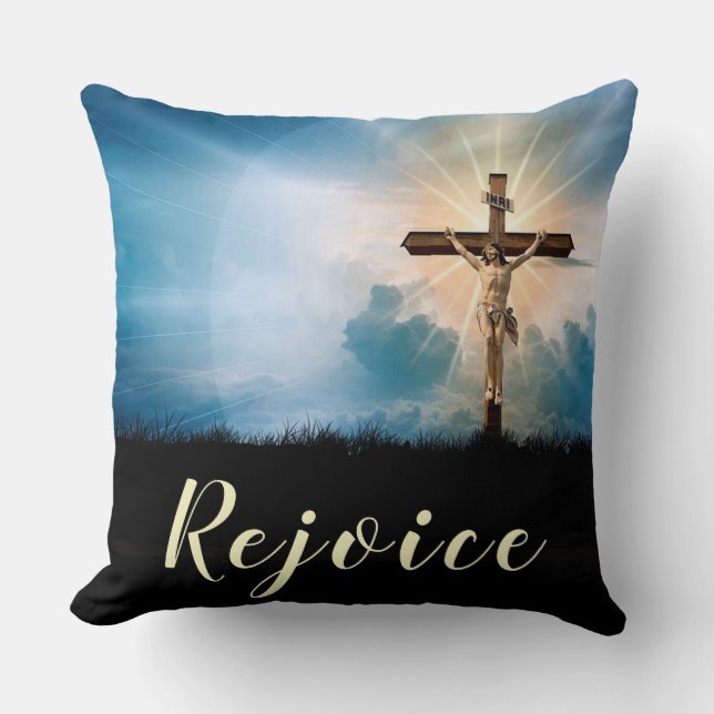 Coussin Réjouissez-vous (Recto)