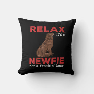 Coussin Relax   Cute newfoundland