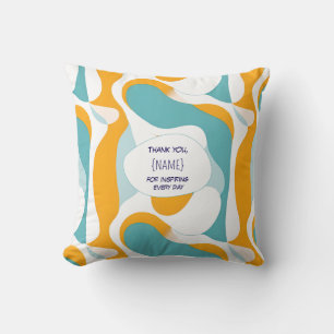 Coussin Remerciement à un Enseignant – Personnalisé