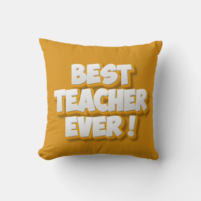 Coussin Remerciement aux enseignants (Recto)