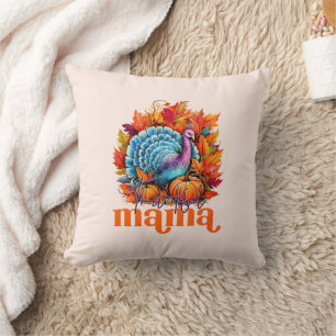 Coussin Remerciements Mama Turquie et l'automne quittent l