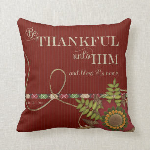 Coussin Remerciez-lui pour son style de scrapbook