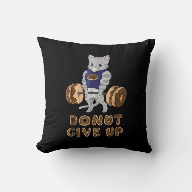 Coussin Remise en forme de chats - Gym pour levage de l'ar (Recto)