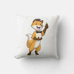 Coussin Renard comme marié avec alliance