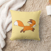 Coussin Renard coureur mignon (Couverture)