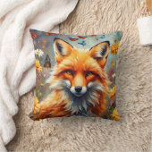 Coussin Renard dans la prairie (Couverture)