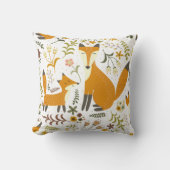 Coussin Renard des bois (Recto)