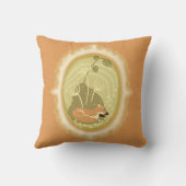 Coussin Renard dormant (Verso)