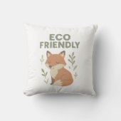 Coussin Renard écologique (Recto)