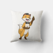 Coussin Renard en marié avec alliance (Verso)