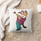 Coussin Renard en marié avec costume (Couverture)