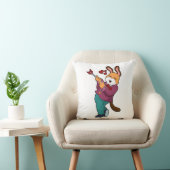 Coussin Renard en marié avec costume (Chaise)