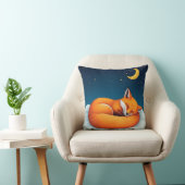Coussin ☁️🦊 Renard Endormi Nuage Décoration Douillette Ca (Chaise)