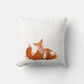 Coussin Renard et bébé (Recto)