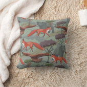 Coussin Renard et ours vert (Couverture)