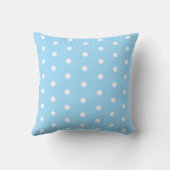 Coussin Renard mignon à pois élégant (Verso)