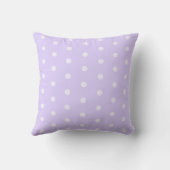 Coussin Renard mignon à pois élégant (Verso)
