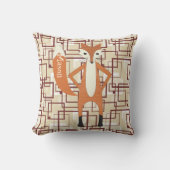 Coussin Renard personnalisable Jours Sauvages Réversibles (Recto)