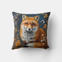 Renard Rouge d'Automne – Illustration de Renard Or