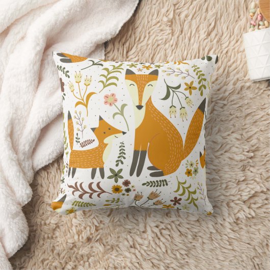 Coussin Renards des Bois (Couverture)