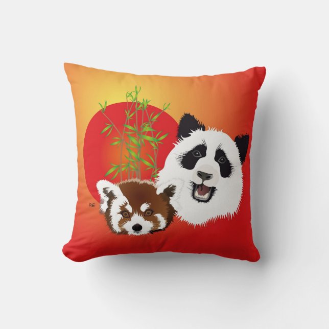 Coussin Rencontre Panda (Recto)