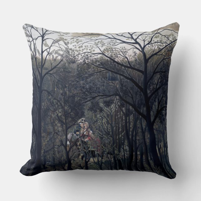 Coussin Rendez-vous dans la forêt 1889 (Recto)