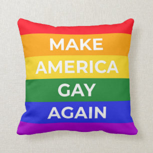 Coussin Rendre l'Amérique gay