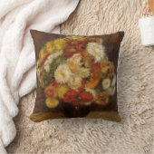 Coussin Renoir : Bouquet de chrysanthèmes (Couverture)