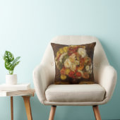 Coussin Renoir : Bouquet de chrysanthèmes (Chaise)