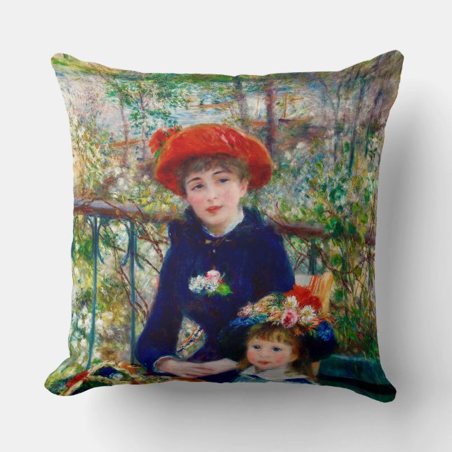 Coussin Renoir’s Mère et Enfant   (Recto)