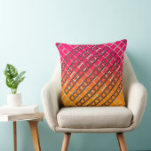 Coussin Répéter les couleurs géographiques (Chaise)