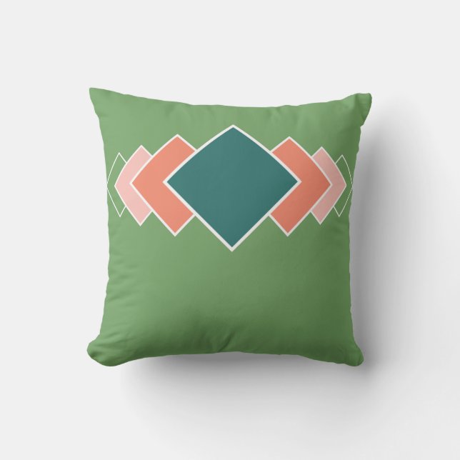 Coussin Répétition des diamants (Recto)