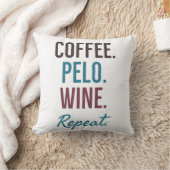 Coussin Répétition du vin de pelo de café (Couverture)