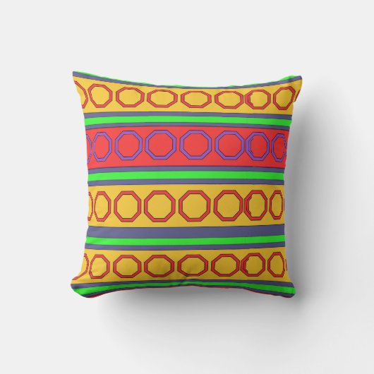 Coussin Répétition octogonale (Recto)