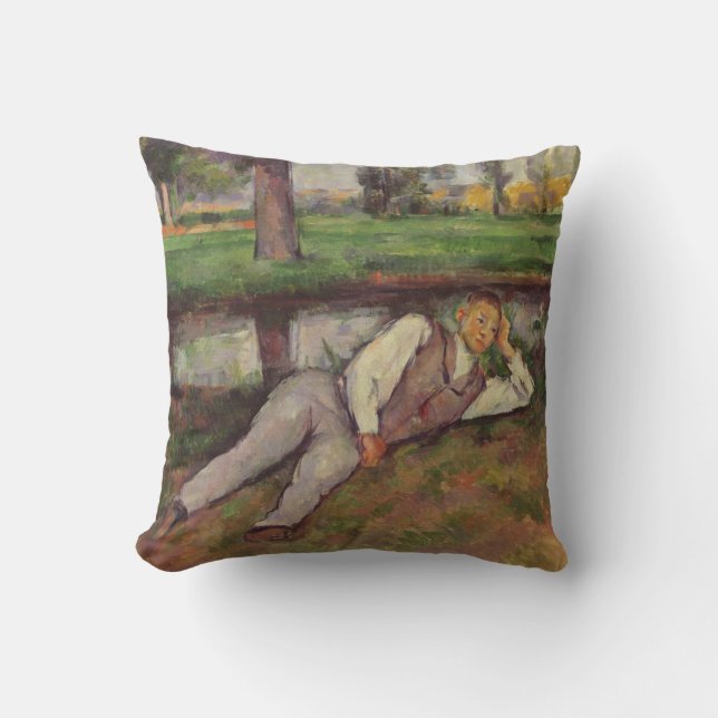 Coussin Repos de garçon de Paul Cezanne | (Recto)