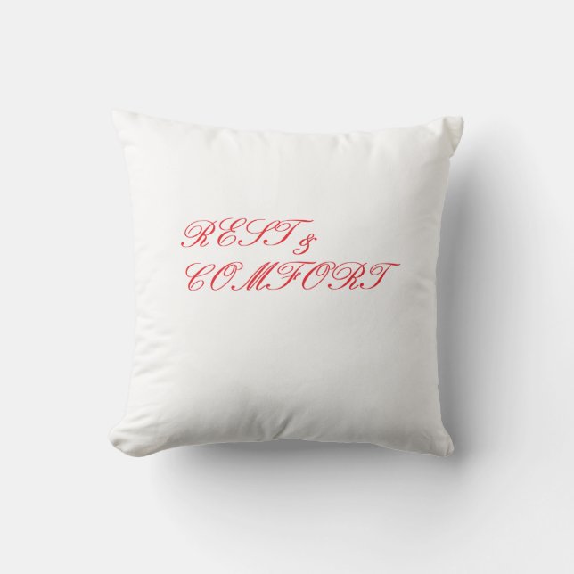 Coussin Repos et confort (Recto)