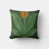 Coussin Repro Jaune Tulipe Verte Art Nouveau Tile (Recto)